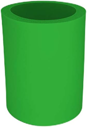Blank Thick Foam Old School Can Cooler (Neon Green)