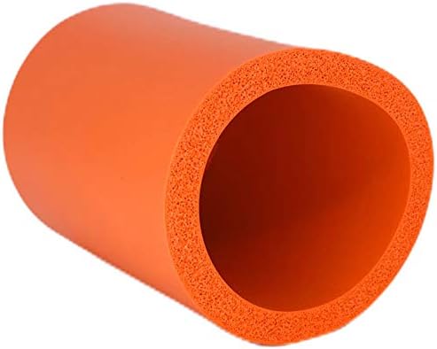 Blank Thick Foam Old School Can Cooler (2 Pack, Orange)