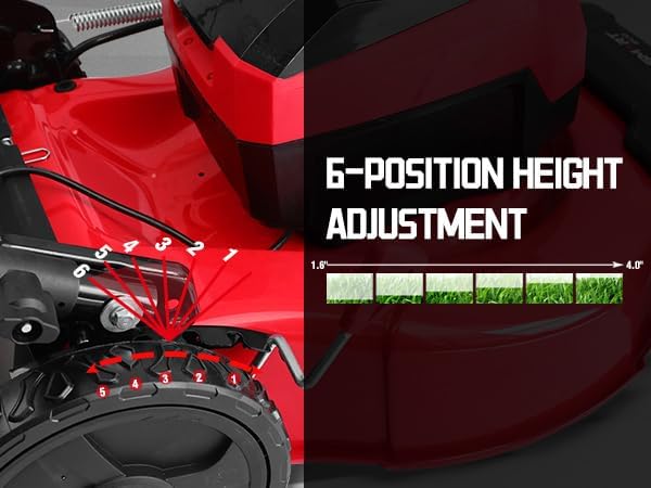 Powersmart 80V 21" Brushless Cordless Lawn Mower (Push) Battery Lawn Mower with 6.0Ah Battery and Charger