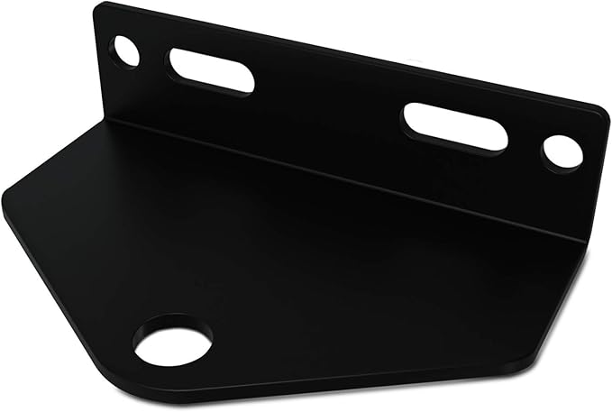 Universal Zero Turn Lawn Mower Trailer Hitch 5 Inch Heavy Duty Steel - Including Installation Hardware (Black)