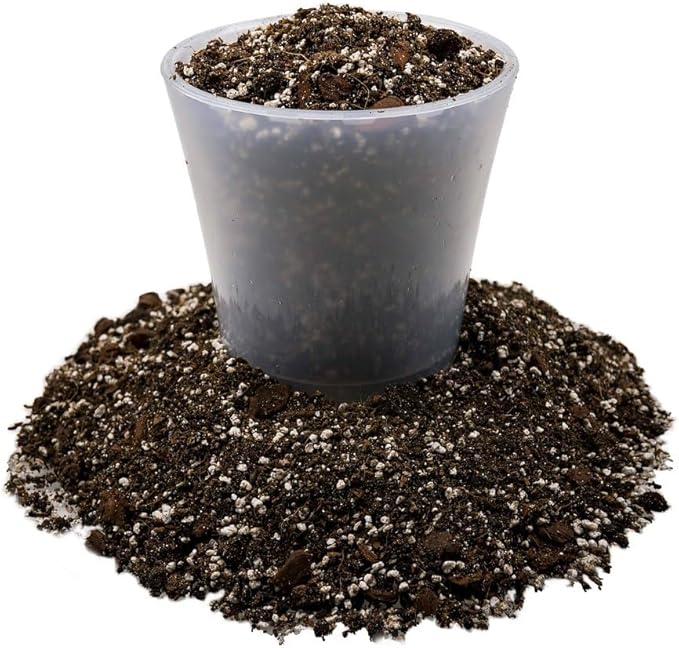Gardenera Premium Dahlia Potting Soil Mix - Ideal for Growing Vibrant and Healthy Dahlias - 3 Quart