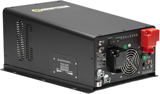 Spartan Power Inverter Charger 6600 Watt 48V to 120V or 240VAC Pure Sine Wave SP-IC6648