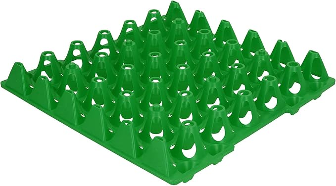 ZJchao Egg Crate, Egg Cartons 5PCS Flats 30 Cell Egg Crates Holder Tray Plastic Egg Crate Stackable Egg Cartons Hold Multiple Eggs Home Farm Supplies for Storing, Sorting, and Shipping