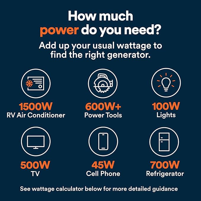 Generac 3,800-Watt Dual-Fuel Portable Inverter Generator - Gas and Propane Compatible - Quiet Operation - Clean, Stable Power - Great for Home Backup, Camping, and RV Use