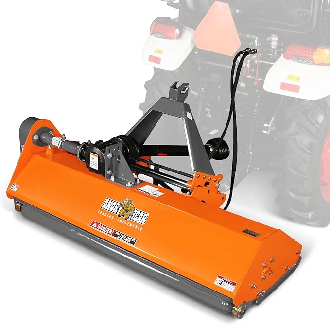 72'' PTO Flail Mower with Hydraulic Side Shift 3 Point 45-85hp, NAM72H