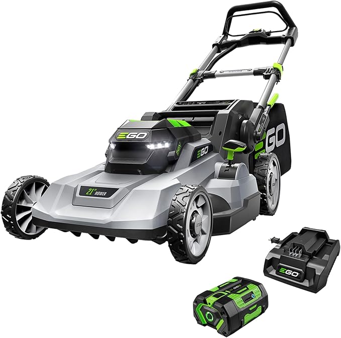 EGO POWER+ Electric Lawn Mower, Cordless, Includes 56V 6.0Ah Battery And 320W Charger - LM2114