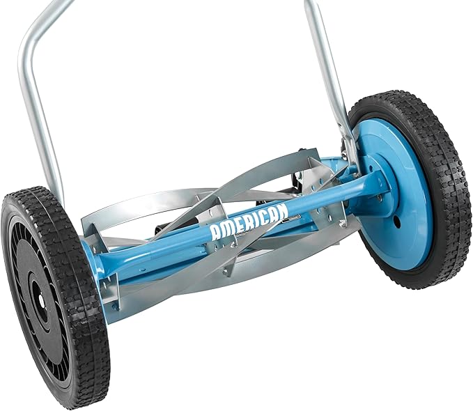 American Lawn Mower Company 1304-14SK2 14-Inch 5-Blade Push Reel Lawn Mower with Sharpener