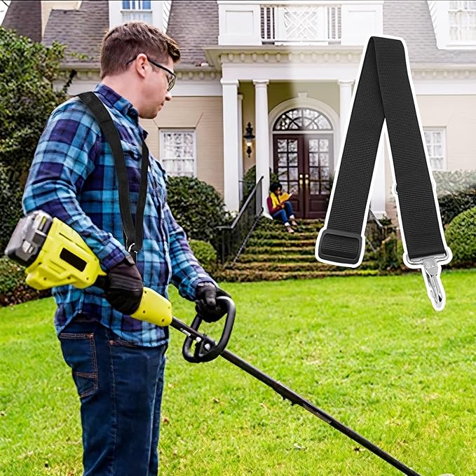 Eudaimonia Weed Eater Shoulder Strap, Trimmer Shoulder Strap 308487001 for Ryobi, Homelite String Trimmers 