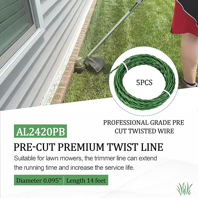 AH1531 Trimmer Head Replacement Ego String Trimmer 15-Inch(Anti-Clockwise) Models ST1534 ST1530 STA1500 MST1501 MHC1502 (AL2420PB String Trimmer Line (5 Pack))