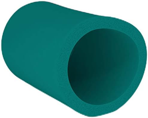 Blank Thick Foam Old School Can Cooler (12 Pack, Turquoise)