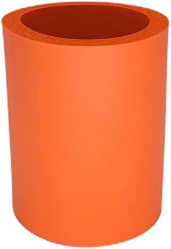 Blank Thick Foam Old School Can Cooler (2 Pack, Orange)