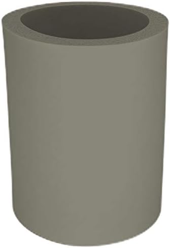 Blank Thick Foam Old School Can Cooler (6 Pack, Gray)