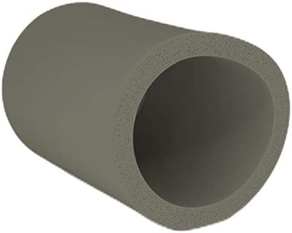 Blank Thick Foam Old School Can Cooler (6 Pack, Gray)