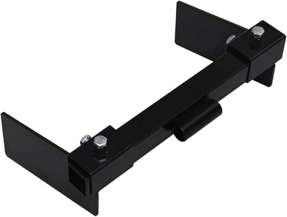 Snow Plow Adapter for Lawn Mower Black Black (3.4KG/7.48LB) Outdoor Power Equipment Accessories-Lawn Mower Accessories