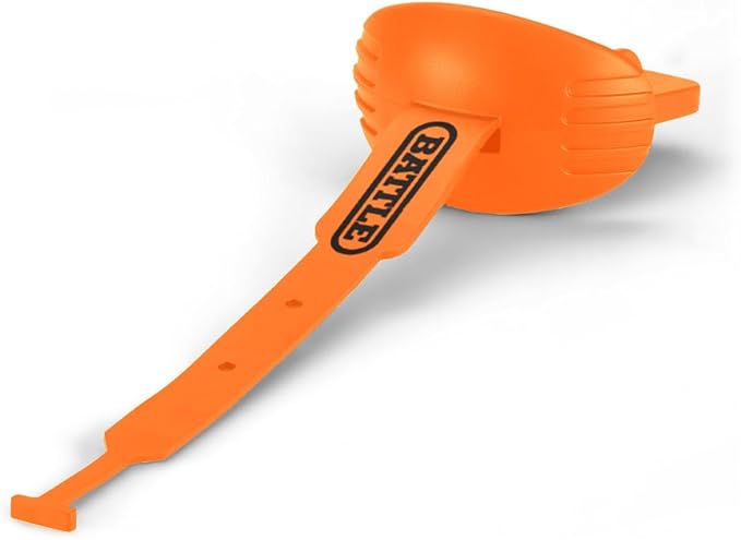 Battle Sports Speed Football Mouthguard with Strap - Oxygen Football Mouthguard Superior Airflow & Better Performance, Maximum Breathability - Neon Orange