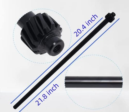 738-0919B Steering Shaft with Bushing Compatible with MTD 738-0919 738-0919A 738-0887 753-04517 76-044 for Troy Bilt TB42 TB46