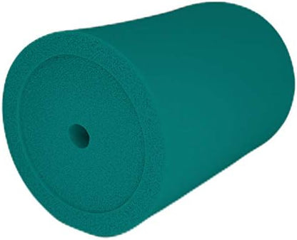 Blank Thick Foam Old School Can Cooler (12 Pack, Turquoise)