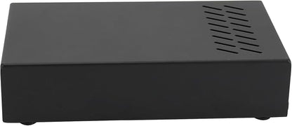 DIBTSA Espresso Knock Box Drawer, Stainless Steel Coffee Grounds Container with Removable Rubber Knock Bar and Non-slip Base, Mini 9.29 x 5.43 x 2.08 inches (Black)