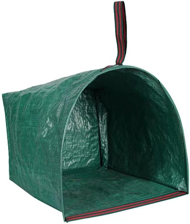 Reusable Lawn & Garden Bags, 3-Pack, Yard Leaf Waste Bags,Large Yard Dustpan-Type Garden Bag for Collecting Leaves,Collapsible Trash Can for Parties, Laundry,Yard Waste, or Camping Accessories