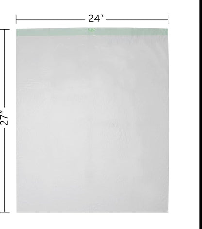 TYPLASTICS 300 Count 13 Gallon Tall Kitchen Drawstring Trash Bags, GRS Compliant, Eco-Friendly Recycled Material