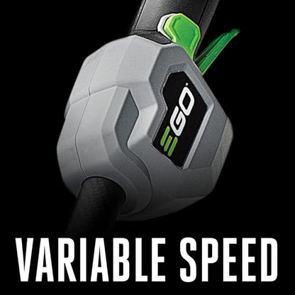 EGO POWER+ String Trimmer, Battery Powered, 15" Trimmer for Weeds and Grass with POWERLOAD and Carbon Fiber Split Shaft, Includes 56V 2.5Ah Battery and Charger - ST1521S