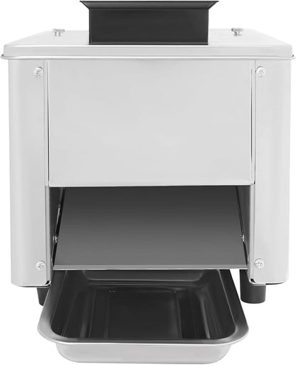 Meat Cutter Machine, 850W Electric Meat Slicer Shredded Cutting Machine, 3.5mm Commercial Stainless Steel Blade Shredder, 330lbs/h for Boneless Pork Chicken Fish Vegetables (3.5mm)