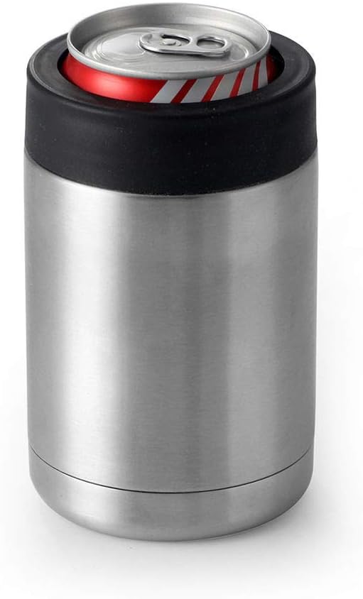 12 oz Tumbler, Double Wall Stainless Steel Insulated Can Cooler, Beer Bottle Holder