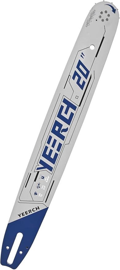 20 Inch Chainsaw Bar 72 Drive Links 3/8" Pitch .050" Gauge - 20 Chainsaw Guide Bar, Chainsaw Accessories Fits for Stihl