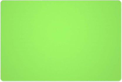 Silicone Placemats, Food-Grade Non-Slip Waterproof, Dining, Stain Resistant, Countertop Protector, Kitchen Counter Mat, Heat Resistant, Baking mat Dishwasher Safe (23.6"×15.7"-1pack, Green)