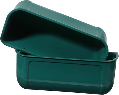 Galvanized Chicken Feeder Large Capacity Poultry Feeder Auto Feed Trough for Birds Feed Trough Bucket
