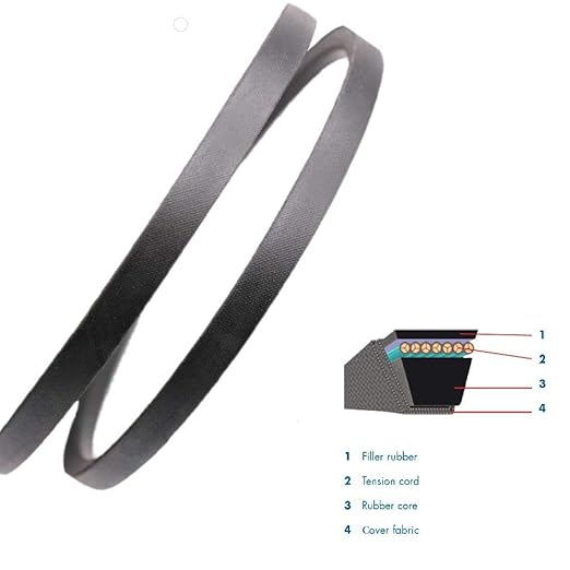 Lawn Mower Tractor Deck Belt 1/2" x 162" Replacement for Toro 86-1960 Groundsmaster 455D