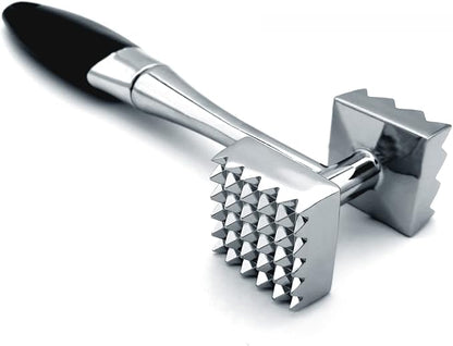 Meat Tenderizer, Dual-Sided Nails Meat Mallet, Meat Hammer Used for Steak, Chicken, Fish，Meat Pounder With Rubber Comfort Grip Handle, 8.8 inches Meat Tenderizer Tool