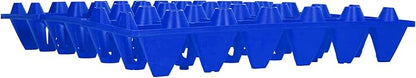 Egg Crate, 5PCS Flats 30 Cell Egg Crates Holder Tray Egg Tray Egg Cartons Stackable Egg Cartons Hold Multiple Eggs Home Farm Supplies for Storing, Sorting, and Shipping Eggs (Blue)