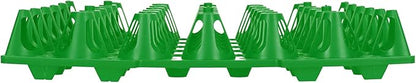 ZJchao Egg Crate, Egg Cartons 5PCS Flats 30 Cell Egg Crates Holder Tray Plastic Egg Crate Stackable Egg Cartons Hold Multiple Eggs Home Farm Supplies for Storing, Sorting, and Shipping