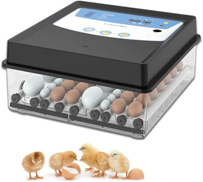 Digital Automatic Hatcher,Egg Incubator with Automatic Turning Function, with Temperature Control,Digital Incubatores,Or Hatching Chickens Ducks Eggs, Goose Egg,