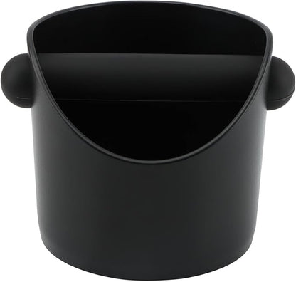 Espresso Knock Box 4.3 Inch, Compact Coffee Grounds Bin with Removable Knock Bar and Non-Slip Base, Splash-Proof for Most Espresso Machines for Home, Cafes, Restaurants