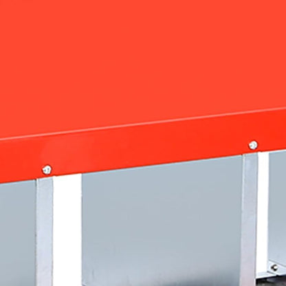 Metal Nesting Box for Chickens (6 Holes) - Heavy Duty Galvanized Steel Hen Laying Box, Outdoor Poultry Nest for Hens, Farm & Ranch Poultry Habitat Supplies
