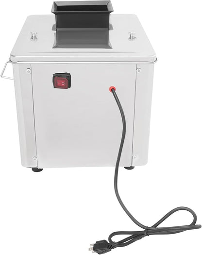 Meat Cutter Machine, 850W Electric Meat Slicer Shredded Cutting Machine, 3.5mm Commercial Stainless Steel Blade Shredder, 330lbs/h for Boneless Pork Chicken Fish Vegetables (3.5mm)