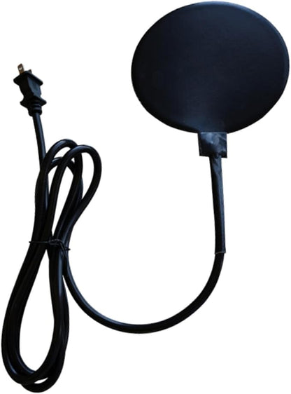 Bird Bath Heater, Chicken Water Heating for Outdoors Heavy Duty US Plug Silicone Rubber for Patio Yard Duck Winter,30W
