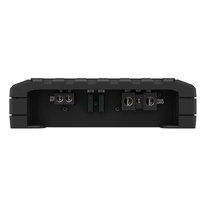 Alpine S2-A60M S Series Mono Class D Subwoofer Amplifier 600W with LC2i 2 Channel Line-Output Converter with AccuBASS Bundle