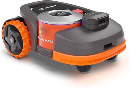 Segway Navimow H1500N-VF Robot Lawn Mower Perimeter Wire Free 0.37 Acre RTK+Vision Robotic Lawnmower, Virtual Boundary, Systematic Mowing, APP Control, Anti-Theft, 54dB(A) Quiet, Multi-Zone Management