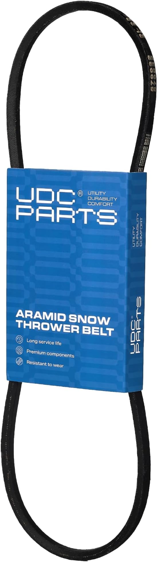 UDC Parts Snow Thrower Auger Belt 585416MA / Aramid Cord / 38.00 inch/for Craftsman 585416 MTD 754-0275 954-0275 954-0282 John Deere LG48-380 M119633