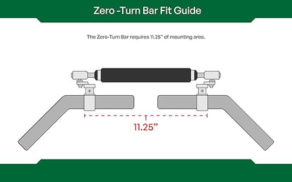 Zero-Turn Bar for One-Hand Operation of Zero-Turn Mowers