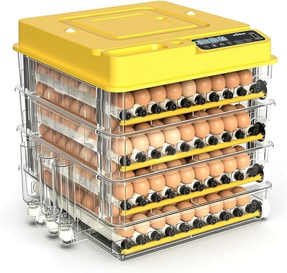 Egg Incubator - 2026 New Egg Incubator with Automatic Egg Turning and Humidity Control,Large Poultry Hatcher for Chickens Birds Ducks (288 Eggs)