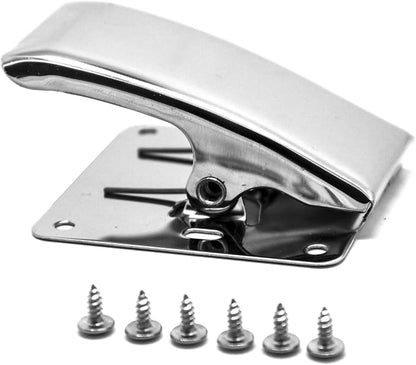 Fish Cleaning Board Tools Fillet Clamp w/Screws Deep-Jaw Fish Tail Clip Board for Scaling Table Bait (Fish Clamp)