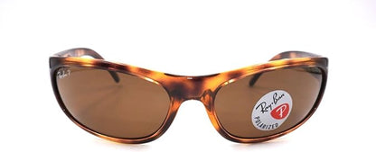 Ray-Ban Man Sunglasses Black Frame, Green Lenses, 60MM