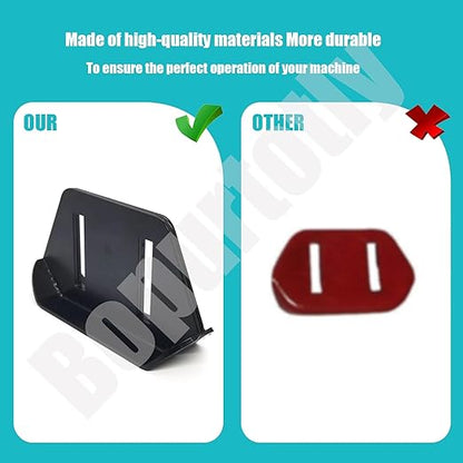 Set of 2 Snow Blower Skid Shoe Kit 40-8160-01 for Clinic 1606569 Toro 40-8160-02 Replacement Part