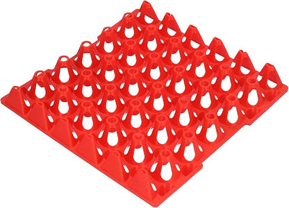 Fydun 5PCS Egg Flats, Flats, Plastic Chicken Cartonsable 30 Cell Crates Holder Tray Container Sets Reusable Trays for Storage Transportation Each Holds Eggs3 Home Farm SuppliesYellow