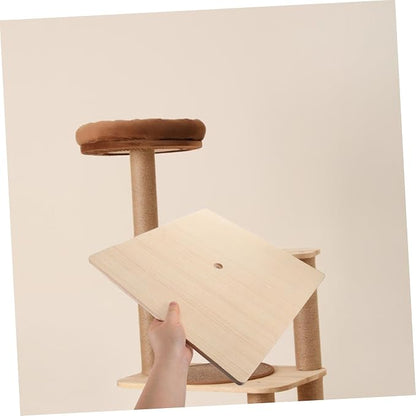 Balcony Cat Climbing Frame Components Scratching Post Modular Cat Shelves Sturdy Ladder