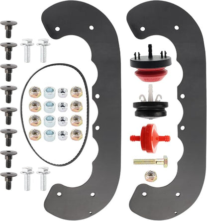 Carbhub 99-9313 Snowblower Paddles Fit for CCR 6053, CCR 6053 ES, CCR 6053R, Toro Power Clear 621 210R 221QR Replace 99-9313, 125-1128, 55-9250, 55-9251, 88-0771 with 108-4921 Belt and Hardware Kit